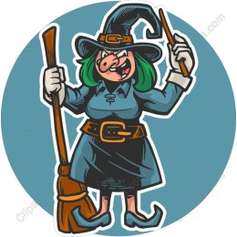 Broomstick Witch