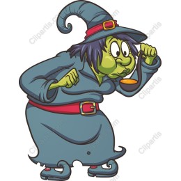 Whimsical Witch Character