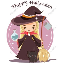 Charming Halloween Witch