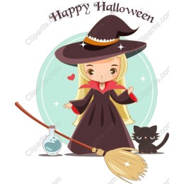 Cute Halloween Witch