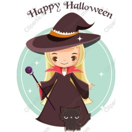 Charming Halloween Witch