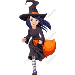 Enchanting Cartoon Witch