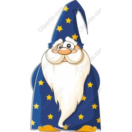 Whimsical Wizard Clipart