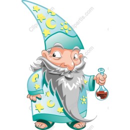 Whimsical Wizard Character