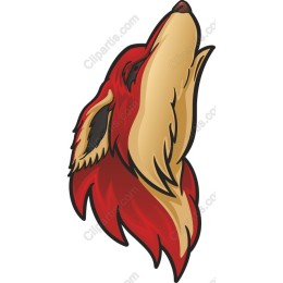 Vibrant Howling Fox