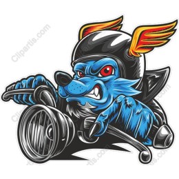 Fierce Wolf Rider