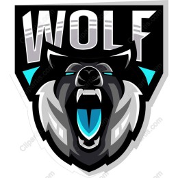 Fierce Roaring Wolf