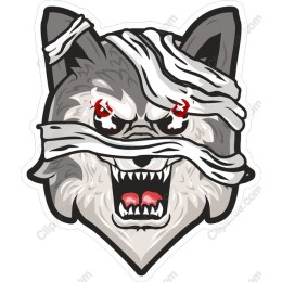 Fierce Skull Wolf