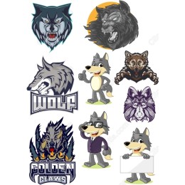 Wolf Pack Bundle - 9 Unique