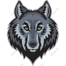 Fierce Wolf Head