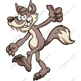 Playful Wolf