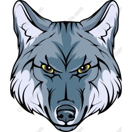 Fierce Wolf Head