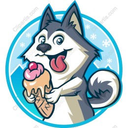Husky Ice Cream Delight