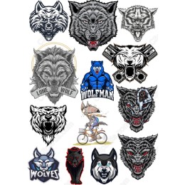 Wolf Bundle - 15 Unique s