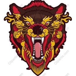 Fierce Beast Head