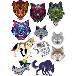 Wild Wolves Set - Bundle