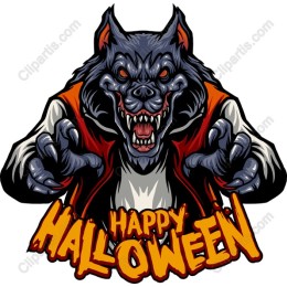 Fierce Halloween Werewolf