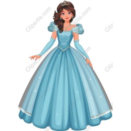 Enchanting Blue Princess