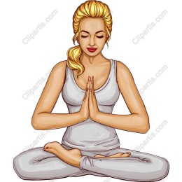 Serene Yoga Woman