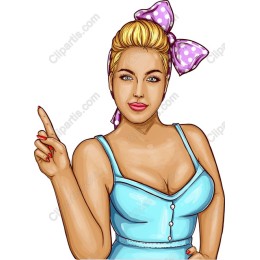 Retro Chic Woman