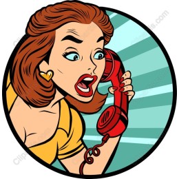 Surprised Woman Phone