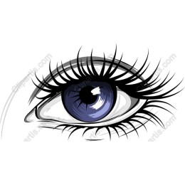 Elegant Blue Eye