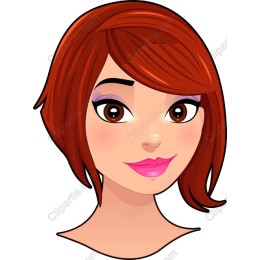 Stylish Female Character (Auburn Hair)