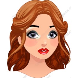 Elegant Young Woman Portrait