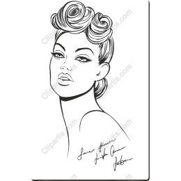 Elegant Glamorous Woman