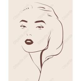 Elegant Minimalist Female Portrait