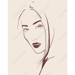 Chic Minimalist Woman