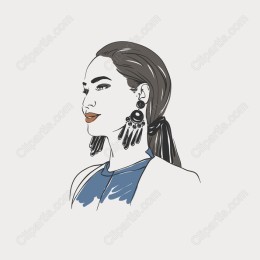 Chic Woman Portrait