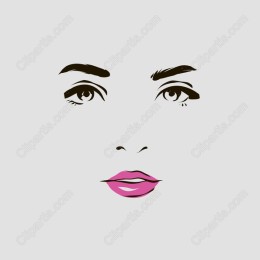 Elegant Woman's Face