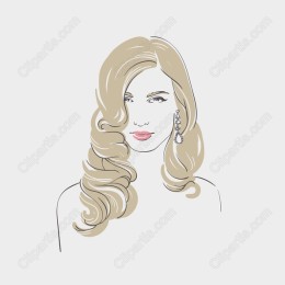 Elegant Blonde Woman