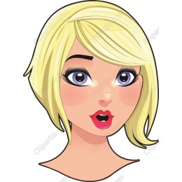 Stylish Blonde Woman Portrait