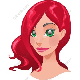  Portrait of a Red-Haired Woman