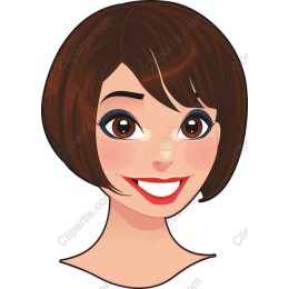 Cheerful Female Character