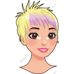 Vibrant Stylish Young Woman