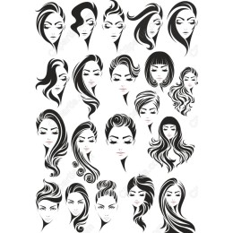 Hair Styles Bundle - 16 Elegant Hair