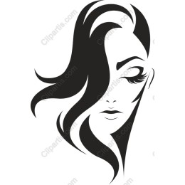 Elegant Profile of a Woman