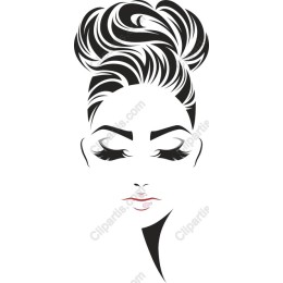 Elegant Woman's Face
