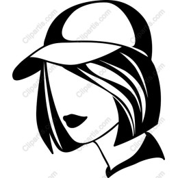 Chic Woman with Cap