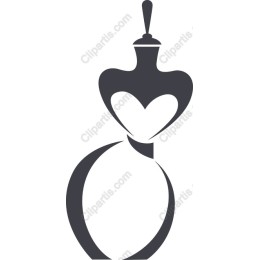 Heart-Shaped Perfume Bottle