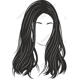 Elegant Flowing Hair