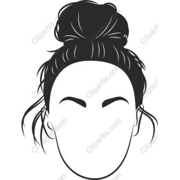 Elegant Woman with Bun