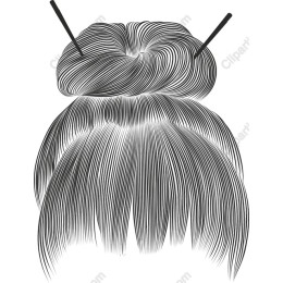 Elegant Asian Bun Hairstyle