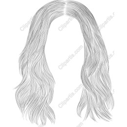 Elegant Flowing Hair