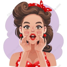 Retro Pin-Up Girl