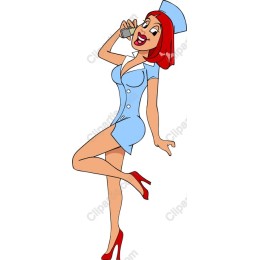 Retro Flight Attendant