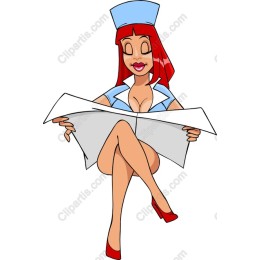 Charming Air Hostess